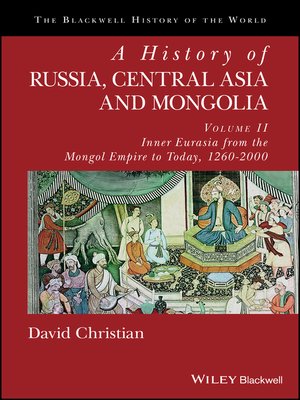 cover image of A History of Russia, Central Asia and Mongolia, Volume II